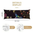 thumbnail image 2 of Naloa Humming Bird Super Soft 20x60 Body Pillow Case,Long Side Hidden Zipper（PILLOWS ARE NOT INCLUDED）, 2 of 6
