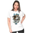thumbnail image 4 of The Wild Life Skull Panther Tattoo Womens Slim Fit Graphic Tee Brisco Brands X, 4 of 5