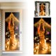 thumbnail image 2 of Cubierta Decorativa Para Puertas Con Motivos Navideños Tapiz Decorativo Para Fiestas Navideñas Cortina Para Puertas Tapiz Para Puertas Decoración Para Fiestas Navideñas, 2 of 7