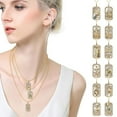 thumbnail image 1 of Fiudx Collar de Las 12 Constelaciones, Colgante Chapado En Oro, Detalles Intrincados, Regalo Personalizado, Símbolos Zodiacales Únicos, Joya Versátil, Ideal para Mujeres, Ocasiones Especiales, Empaqu, 1 of 1
