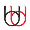 amagogo 2 Pieces AWG 5 Gauge Battery Cables Battery Power Cables