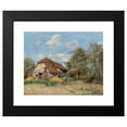 thumbnail image 2 of Paul Désiré Trouillebert 24x20 Black Modern Framed Museum Art Print Titled - The Reaper Near the Farm, 2 of 5