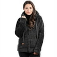 thumbnail image 1 of Trailcrest Women's Fuzzy Fleece Full Zip Hooded Jacket, 1 of 2