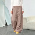 thumbnail image 2 of UAYOTSE Teen Girls Cute Baggy Balloon Pants Pull On Relaxed Fit Sporty Leggings for Daily School Outfits Autumn,Sizes 9-10 Years, 2 of 9