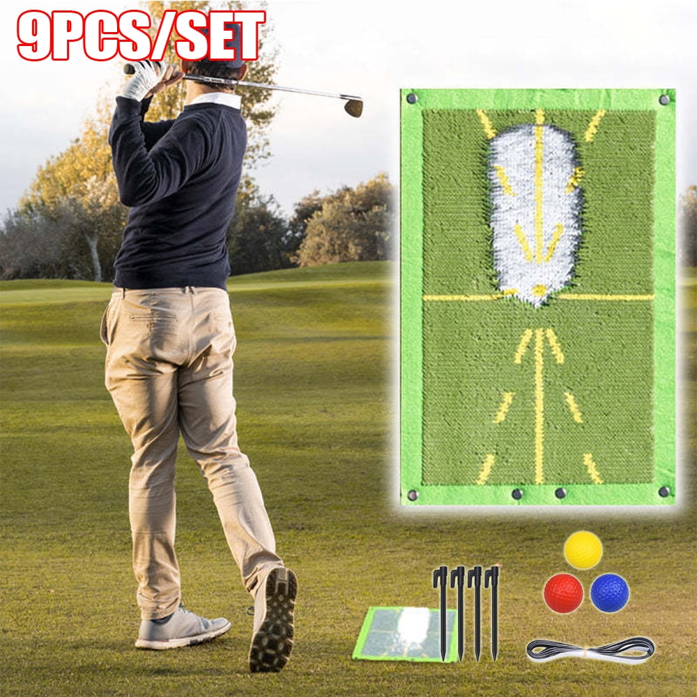 Golf Training Mat Swing Detection Batting Analysis Correct Your Swing