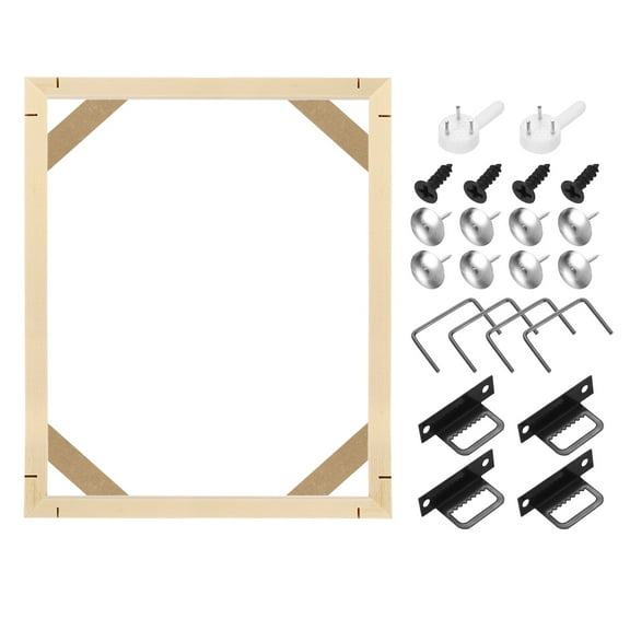 10 x 12 Inches Canvas Stretcher Bars, Wood Canvas Frame Kit Stretcher Frames