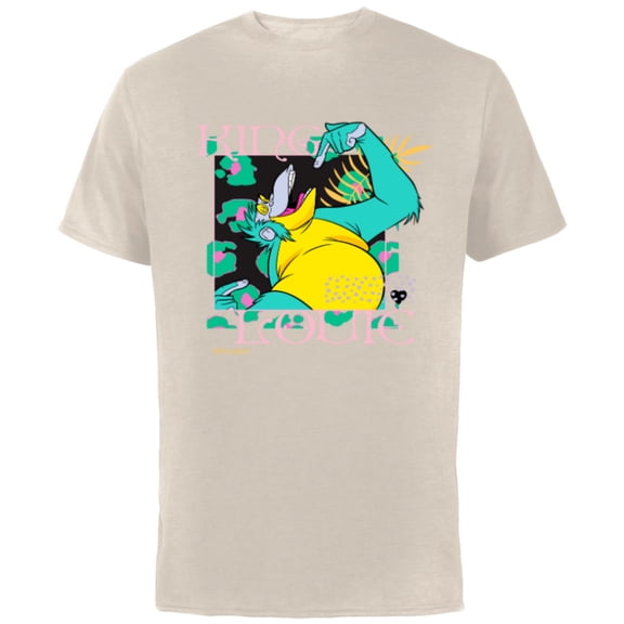 Disney The Jungle Book King King Louie 55th Anniversary - Short Sleeve Cotton T-Shirt for Adults - Customized-Natural