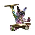 thumbnail image 2 of yotijay Colorful Dog Statue Key Holder Tray 8.6x8.6x9inch Handmade Cosmetic Tray C, 2 of 9