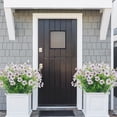 thumbnail image 5 of MAMOWEAR Artificial Flowers for Outdoors UV Resistant violets Fake Flowers No Fade Faux Plants Garden Porch Window Box Decorating, 5 of 7