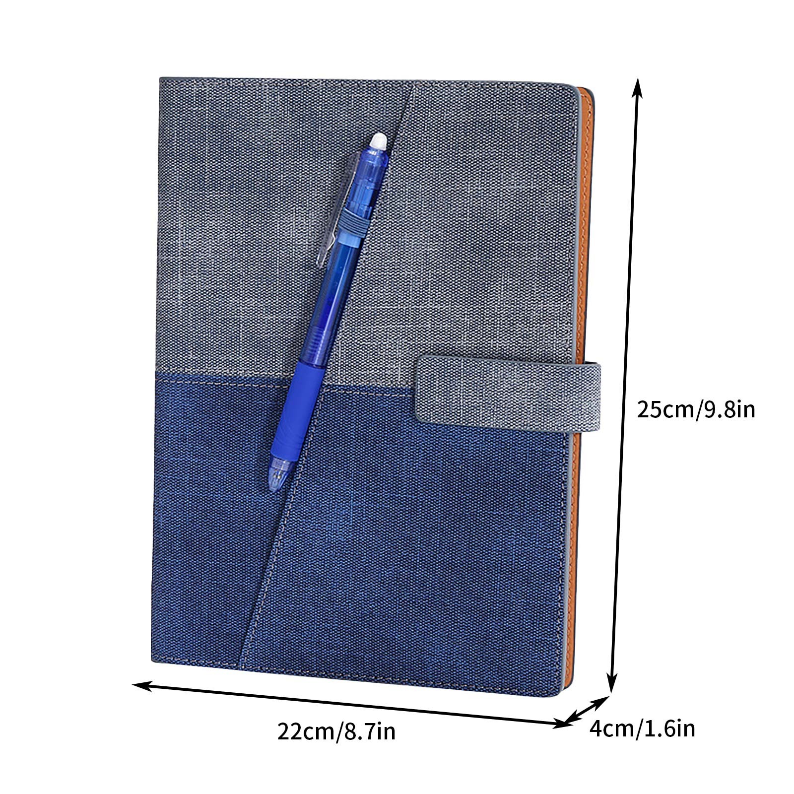 Nkmbld Composition Notebook 10ml Smart Reusable Notebook A5 Water Proof Loose Leaf Erasable Smart Notebook, Red