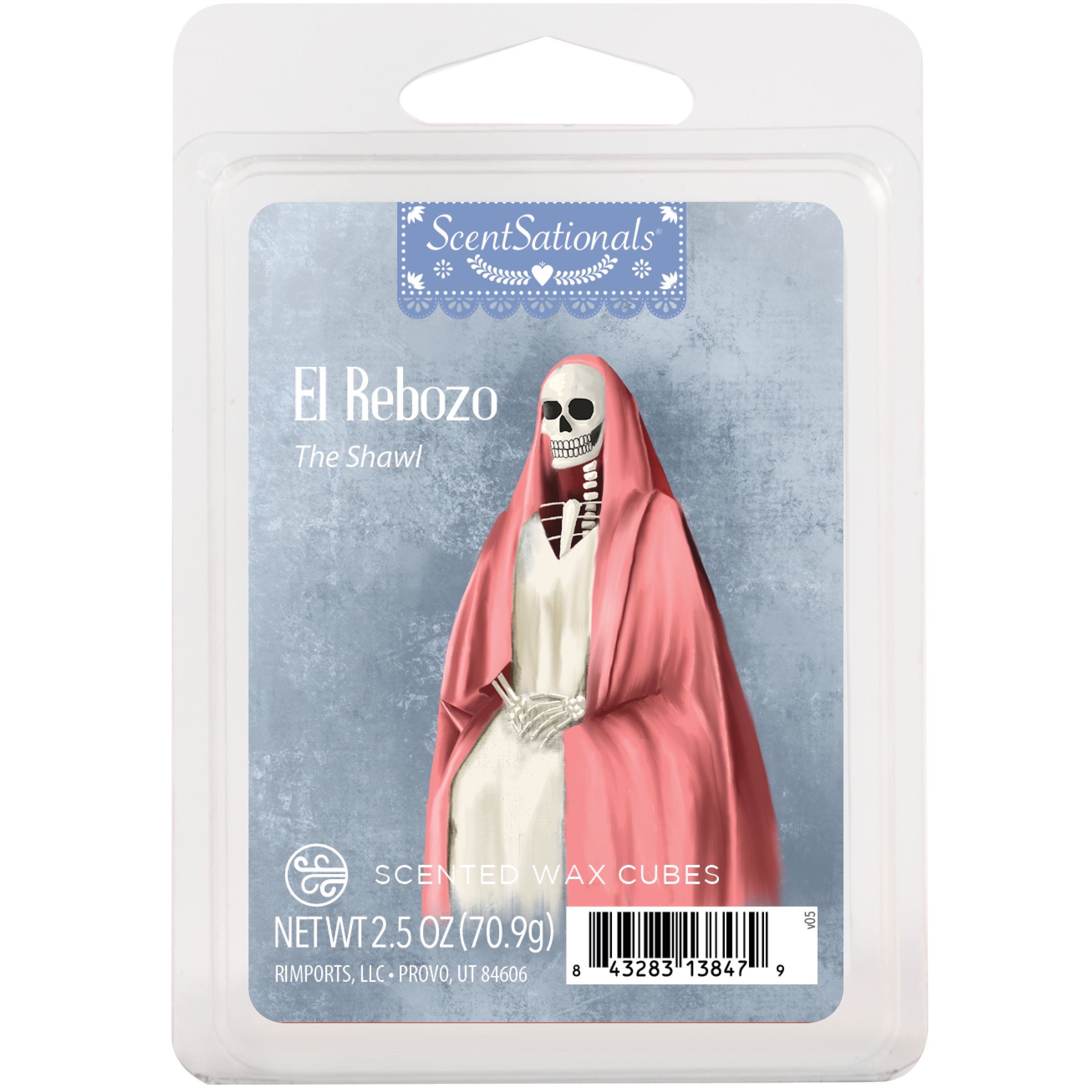 El Rebozo (The Shawl) Scented Wax Melts, ScentSationals, 2.5 oz (1-Pack)