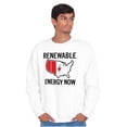 thumbnail image 5 of USA Renewable Energy Climate Change Sweatshirt for Men or Women Brisco Brands M, 5 of 6