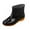 Black, variant on Women's Rain Shoes Comfortable Snowboard Women Mens Fleece Lined Light Ankle Rain Boots Womens Rain Mid Rain Shies Frosted Outdoor Footwear for Couch Rain Women Booties Flat All Weather