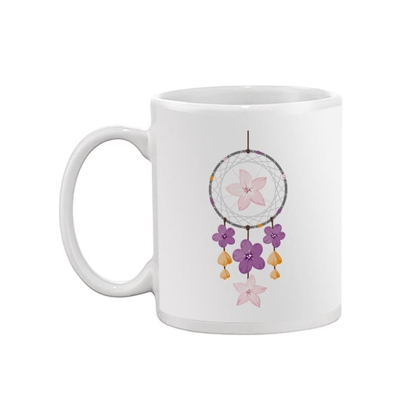 Dream Catcher Flowers Mug  -Image by Shutterstock,