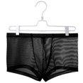 thumbnail image 2 of Vedolay Underwear Mens Compression Short Underwear Boxers Briefs Soft Comfortable Remote Underwear,Black S, 2 of 5