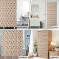 thumbnail image 6 of Vintage Floral Fabric Shower Curtain Spring Flower Birds Washable Shower Curtains for Bathroom, Waterproof Bath Curtain with Hooks Home Decor 72x72in, 6 of 8