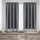 thumbnail image 1 of Xihbxyly Cortinas de Seda Escandinavas, Aislamiento Térmico, Ahorro de Energía, Decoración para Dormitorio y Cocina, Reducción de Ruido, Fácil Instalación, Oscuridad Total, 1 Juego de Cortinas, 140 X, 1 of 5