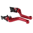 thumbnail image 6 of DEWIN Palanca de Freno de Disco Doble para Motocicleta de 1 Par, Reemplazo Universal de Palancas de Freno de Aleación de Aluminio para Motocicletas Scooters Bicicleta Eléctrica (Rojo), 6 of 8