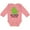 Mauve, variant on Inktastic My Poppi Loves Me Grandson Frog Boys Long Sleeve Baby Bodysuit
