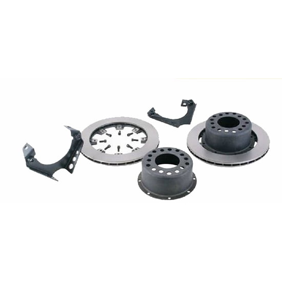 Basic Weld-On Rear Disc Brake Kit for 1969-77 GM Caliper, 3 In BS