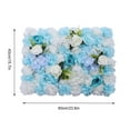 thumbnail image 5 of 6 PCs 23.6x15.7 inches Peonies Artificial Flower Wall Panels Floral Backdrop 3D Flower Wall for Party Home Decoration, 5 of 8