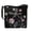 Black-Flower Dragonfly, variant on Wolf Flower Print Bucket Crossbody Bag for Women, Ethnic Style Vegan Leather Bucket Tote Bag with Adjustable Strap, Lightweight Hobo Satchel Purse Crossbody for Travel, Brown