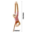 thumbnail image 6 of WZXPWT Long Arm Monkey Toys, Adorable Children's Monkey Dolls, Home Decorative Ornaments with Hanging Feature, Soft Cotton Material for Family and Friends Gift (70cm), 6 of 6