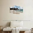 thumbnail image 2 of Elephant Stock The Baths Of Virgin Gorda Wall Art - Horizontal Multi Panel Canvas - Living Room Wall Decor - Beach Multi Panel - Brown And Blue Decor - 30" x 18", 2 of 4