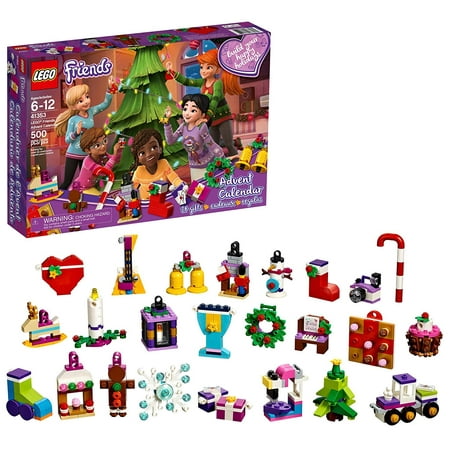 LEGO Friends Advent Calendar 41353, New 2018 Edition, Small Building Toys, Christmas Countdown Calendar for Kids (500