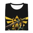 thumbnail image 7 of The Legend Of Zelda Teen T-Shirt Crewneck Short Sleeve Double-Sided Print Summer Tee Shirts Top For Youth Boys Girls Children Small, 7 of 7