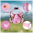thumbnail image 5 of "Arneses Para Mascotas Reflectantes Pecher Para Perro Y Gato talla s Lab.G Rosa", 5 of 5