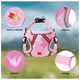 thumbnail image 5 of "Arneses Para Mascotas Reflectantes Pecher Para Perro Y Gato talla s Lab.G Rosa", 5 of 5