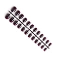 thumbnail image 1 of Vogacara 24 piezas de accesorios de manicura para uñas falsas, accesorios para mujeres, decoraciones para manos, uñas postizas Juegos de manicura Negro Vogacara CE011421-03, 1 of 6