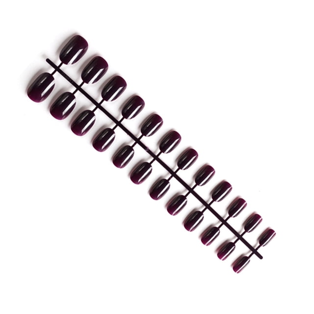 Vogacara 24 piezas de accesorios de manicura para uñas falsas, accesorios para mujeres, decoraciones para manos, uñas postizas Juegos de manicura Negro Vogacara CE011421-03