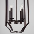 thumbnail image 3 of Capital Lighting 540942 Myles 4 Light 15" Wide Taper Candle Pendant - Bronze, 3 of 5