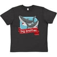 thumbnail image 3 of Inktastic Big Brother Shark Youth T-Shirt, 3 of 5
