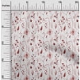 thumbnail image 2 of oneOone Cotton Poplin Red Fabric Watercolor Floral Sewing Craft Projects Fabric Prints By Yard 42 Inch Wide-aC, 2 of 5