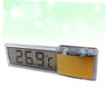 thumbnail image 3 of WEUVEB 1Set 3D LED Fish Tank Thermometer Golden for Fish Tank Measuring Tool and Temperature Meter, 3 of 8