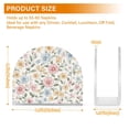 thumbnail image 4 of Yayeee Napkin Holder for Table Kitchen Paper Tissue Organization, Pastel Floral Pattern, 4 of 8