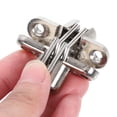 thumbnail image 5 of 2pcs Cabinet Hinge Replacement Barn Door Hinge Zinc Alloy Hinge Garage Door Hinge For Replace, 5 of 5