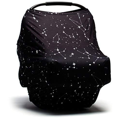 Moody Park Baby - Baby Car Seat Covers and Nursing Cover (Constellation), Car Seat Covers for Babies, Car Seat Cover for Babies