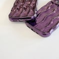 thumbnail image 3 of ORUYROP Designed for iPhone 13 Case,Water Ripple Pattern Curly Wave Frame Soft Cute Phone Cover for Men Women Girls（iPhone 13,Purple）, 3 of 7