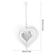 thumbnail image 2 of Muyoka Spinner de viento de amor, 2 uds., Spinner de viento colgante, decoraciones de arte de patio cin茅tico, adornos artesanales de jard铆n, 2 of 7
