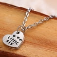 thumbnail image 6 of Tshsdpx Broken Heart Sisters Matching Big Middle Little Sister Letter Carved Love Necklace, 6 of 7