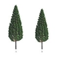 thumbnail image 3 of stanreset Modèle d'Arbre Miniature Paysage Simulation Ornement de Paysage Décoration de Plante de Chemin de Fer Accessoires de Table DIY Arbres de Pin Réalistes 8.5cm, 3 of 6