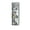 12 * 36 "Trois-Grille Brossé, variante sur EDTara Niches en Acier Inoxydable Prêtes pour Carreaux, Niche pour Douches, Rangement de Salle de Bain, Boîtier de Douche Encastré, Niche Encastrée Intérieure de Salle de Bain Étanche et Étanche