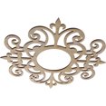 thumbnail image 2 of Ekena Millwork 20"OD x 6 1/2"ID x 3/8"T Dijon Wood Fretwork Pierced Ceiling Medallion, Birch, 2 of 3