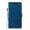 Blue, variant on Allytech Slim Wallet Case for iPhone 15, [3 Card Slots] [Cash Pocket] Premium PU Leather Kickstand Magnetic Clasp Shockproof Full Body Protective RFID Blocking Flip Case - Blue