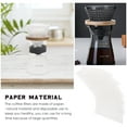 thumbnail image 5 of 100 Pcs Coffee Filter Paper Filtering Espresso Filters Cones Ground Holder Concentrate, 5 of 6
