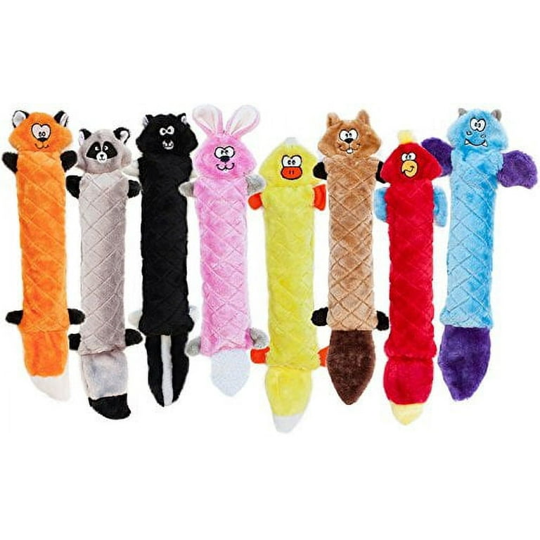 Zippy Paws 2696-SK Jigglerz Plush Dog Toys for Skunk